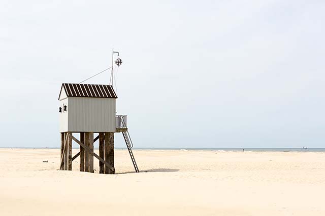 Strand i Spanien