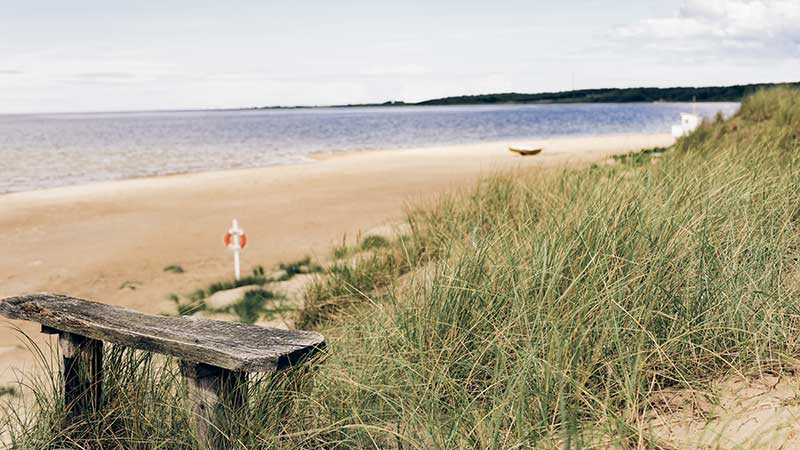 Stranden i Frösakull