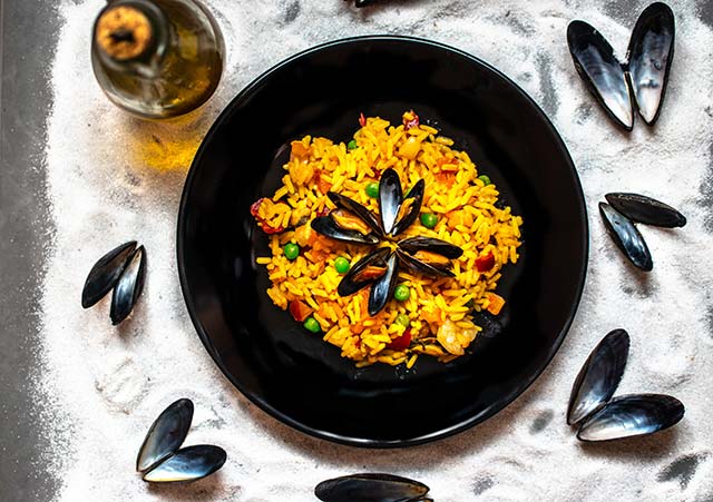 Paella – maträtt från Spanien