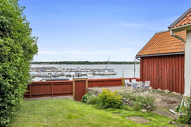 Objektsbild på trädgården