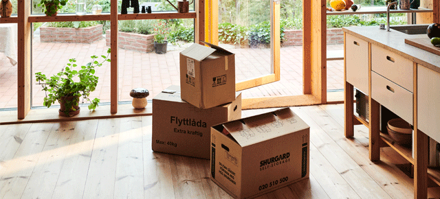 Flyttkartonger